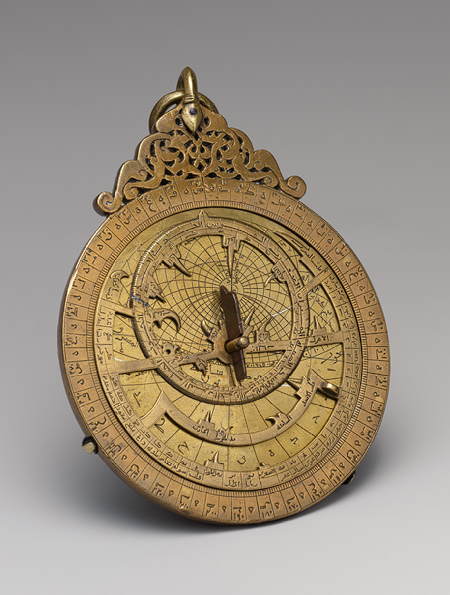 Astrolabe of 'Umar ibn Yusuf ibn 'Umar ibn 'Ali ibn Rasul al-Muzaffari,